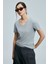 Perses Kadın T- Shırt Gri 1