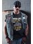 Unisex Yazılı Motosiklet Baskılı Tişört, Oversize Motocycle Temalı T-Shirt 1
