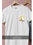Oversize Sahil Güvenlik Logosu Sarı Cep Tasarımlı Unisex T-Shirt 2