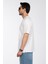Erkek Bisiklet Yaka %100 Pamuk Rahat Kalıp 777 Sayı Baskılı T-Shirt 4