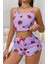 Çilek Desenli Kadın Şortlu Pijama Takımı 1