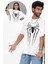Unisex Vectörel Örümcek Baskılı Tişört, Oversize Süper Hero Spider Temalı T-Shirt 1