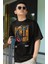 Unisex Darth Vader Baskılı Tişört, Oversize Star Wars Temalı T-Shirt 1