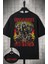 Unisex Appetite For Destruction Sırt Baskılı Tişört, Oversize Guns N' Roses Albüm Temalı T-Shirt 1