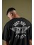 Unisex Aerosmith Dont Miss A Thing Sırt Baskılı Tişört, Oversize Rock Grubu Temalı T-Shirt 3