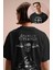 Unisex Avenged Sevenfold Sırt Baskılı Tişört, Oversize Rock Grubu Temalı T-Shirt 1