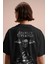 Unisex Avenged Sevenfold Sırt Baskılı Tişört, Oversize Rock Grubu Temalı T-Shirt 3