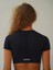 Rufus Siyah Kısa Kollu Crop Top 4
