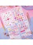 A5 Sticker Book 1183 Adet 18 Yaprak Renkli Etiket Defteri 3