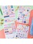 A5 Sticker Book 1183 Adet 18 Yaprak Renkli Etiket Defteri 4