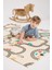 Monimubaby Katlanabilir Çift Taraflı Oyun Matı-Oyun Halısı 200X130X1CM (Taşıma Çantalı) 5
