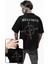 Unisex Cryptic Writings World Tour Sırt Baskılı Tişört, Oversize Megadeth Temalı T-Shirt 1