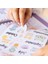 A5 Sticker Book 466 Adet 18 Yaprak Renkli Etiket Defteri 5
