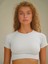 Rufus Taş Kısa Kollu Crop Top 5