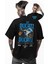 Unisex Kırmızı Mavi Ducatti Biker Life Sırt Baskılı Tişört, Oversize Motorsiklet Temalı T-Shirt 1