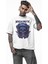 Unisex Megadeth Gas Mask Skull Baskılı Tişört, Oversize Rock Band Temalı T-Shirt 3