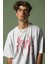 Unisex With Great Power Comes Great Responsibility Yazılı Tişört, Oversize Örümcek Baskılı T-Shirt 1