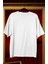 Unisex Who Loves Horror Movies Sırt Yazılı Tişört, Oversize Korku Film Temalı T-Shirt 2
