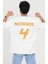 Oversize Lando Norris 4 F1 Sırt Baskılı Tişört, Unisex Formula 1 Temalı T-Shirt 3