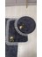 3'lü Antrasit Özel Tasarım Jel Kaymaz Taban Post Peluş Banyo Paspas Takımı (60X100-60X50-50X50 (Oval) 2