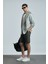 Peler Spor Erkek Chino Şort Slim Fit Siyah 2