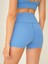 Samadhi Dikiş Detay Kısa Mavi Şort 7