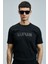 Thınk Modern Grafik T- Shirt Siyah 3