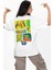 Unisex Be Star Sırt Baskılı Tişört, Oversize Billie Eilish Blur Baskılı T-Shirt 3