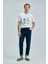 Funky Modern Grafik T- Shirt Siyah 1