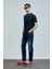 Lorenzo Smart Jean Erkek Pantolon Slim Fit Mavi 5