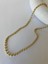 Xuping Boncuklu Topçuk Gold Kolye 50 cm 4