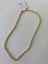 Xuping Boncuklu Topçuk Gold Kolye 50 cm 5
