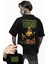 Unisex Portrait Of An American Family Sırt Baskılı Tişört, Oversize Marilyn Manson Temalı T-Shirt 1