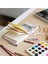 12x12 Cm Sert Kapak 80 Yaprak 140 Gr. Eskiz Defteri - Sketch Book - Pembe 2
