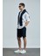 Cosmo Spor Erkek Chino Şort Slim Fit Lacivert 2