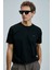 Bran Modern Grafik T- Shirt Siyah 3
