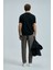 Bran Modern Grafik T- Shirt Siyah 6