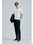Blaze Modern Grafik T- Shirt Siyah 4