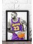 Lebron James Çerçeveli Tablo - Basketbol Nba Posteri Tablo 1