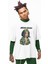 Unisex Cartoon Style Billie Eilish Baskılı Tişört, Oversize Müzik Temalı T-Shirt 1