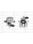 Fren Kalıperı Arka Sag Cıtroen C4 Iı 1.4 04 Ds4 1115 Peugeot 308 I 307 14 1