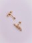 Cerrrahi Çelik Piercing ( Pirsing ) Üç Ince Taşlı Tragus Helix Piercing (1ADET) 5