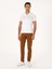 Erkek Açık Kahverengi Slim Fit Kanvas Pantolon 50248807-VR002 1