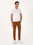 Erkek Açık Kahverengi Slim Fit Kanvas Pantolon 50248807-VR002 3