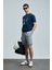 Funky Modern Grafik T- Shirt Siyah 1