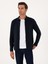 Erkek Lacivert Slim Fit Uzun Kollu Gömlek 50291902-VR033 3