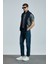 Eduard Smart Jean Erkek Pantolon Slim Fit Mavi 5