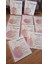 Sevgiliatolyemm Sevgiliatolyemm mutluluk getirmesi dileğiyle Gökkuşağı Kartlı Yuvarlak Anahtarlık 15 Adet Bebek Mevlüt Babyshower Doğum Günü 3