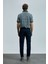 Frencesco Smart Jean Erkek Pantolon Slim Fit Mavi 6