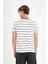 Alexandergardı V Yaka Çizgili T-Shirt 5